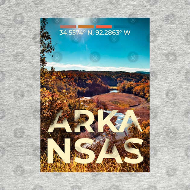 Arkansas Travel Poster by mardavemardave